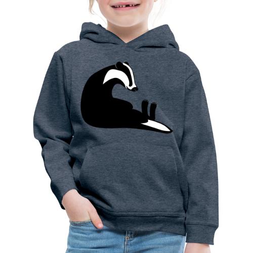 Dachs | Badger T-Shirt Illustration - Kinder Premium Hoodie