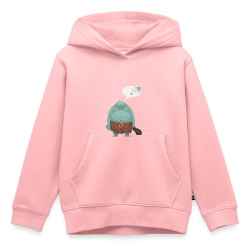 Troll idiot - Sweat Premium à capuche enfant bio