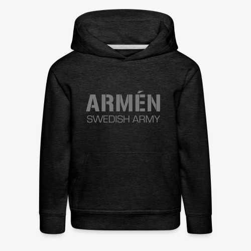 ARMÉN -Swedish Army - Premium-Luvtröja barn