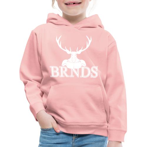 BRNDS - Felpa con cappuccio Premium per bambini