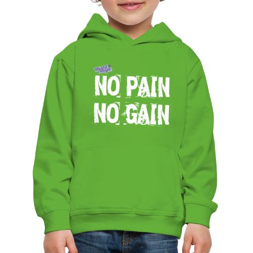 No Pain - No Gain - Premium-Luvtröja barn