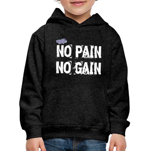 No Pain - No Gain - Premium-Luvtröja barn