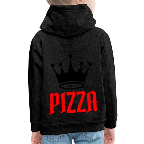 Pizza - Felpa con cappuccio Premium per bambini