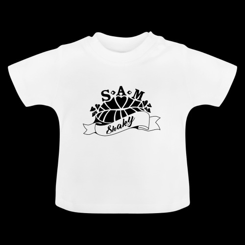 SamShaky - Vauvan luomu-t-paita, jossa pyöreä pääntie