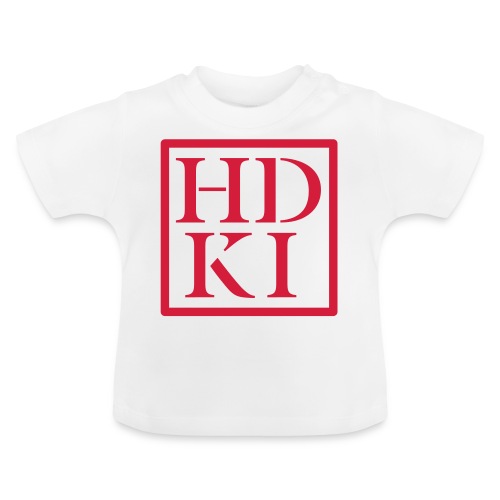 HDKI logo - Baby Organic T-Shirt with Round Neck