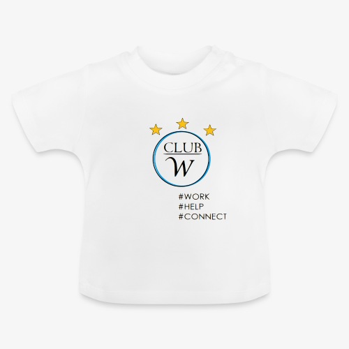 CLUB W - Baby Bio-T-Shirt mit Rundhals