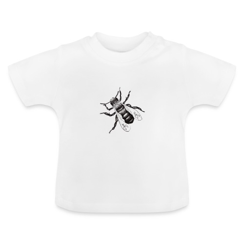 Bee - Baby Organic T-Shirt with Round Neck