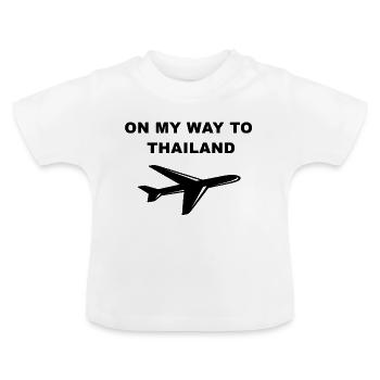 Thaïlande - T-shirt bio col rond Bébé - blanc - Devant
