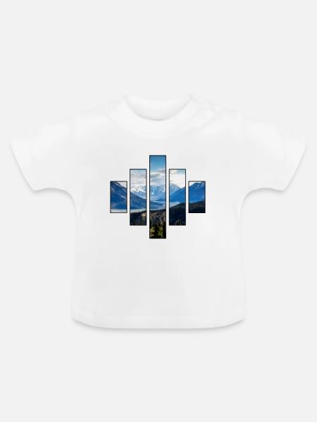 Natur - Baby Bio-T-Shirt mit Rundhals - Weiß