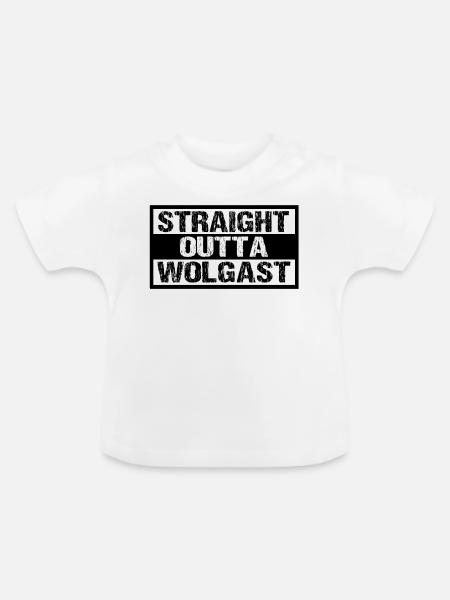 Wolgast - Baby Bio-T-Shirt mit Rundhals - Weiß