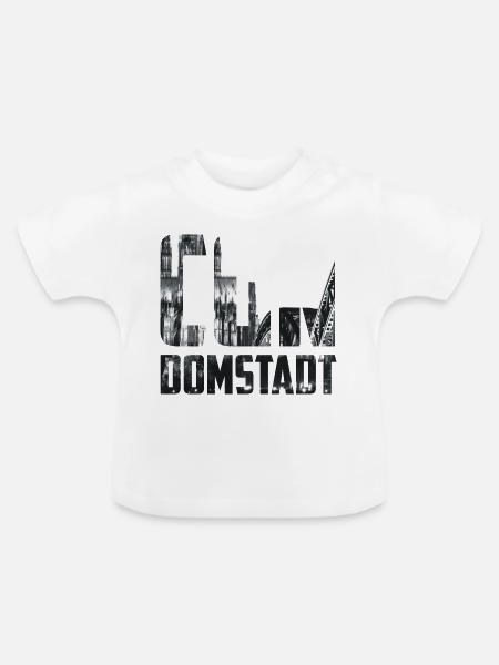 CGN Domstadt - Baby Bio-T-Shirt mit Rundhals - Weiß