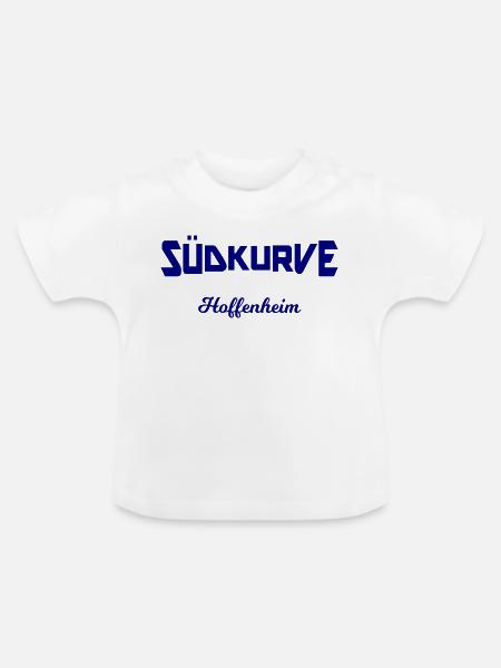Südkurve Hoffenheim - Baby Bio-T-Shirt mit Rundhals - Weiß