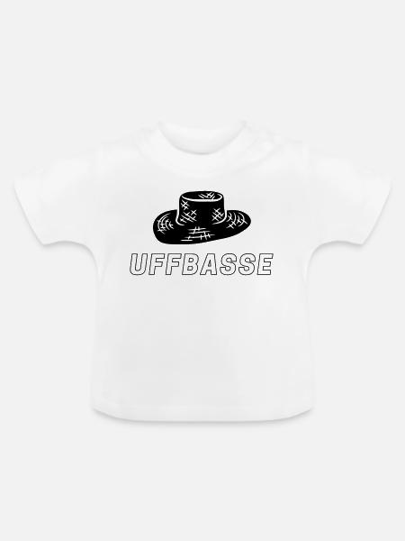 Strohhutliebe - Baby Bio-T-Shirt mit Rundhals - Weiß