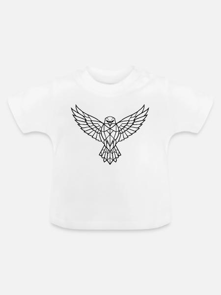 Bird - Baby Bio-T-Shirt mit Rundhals - Weiß