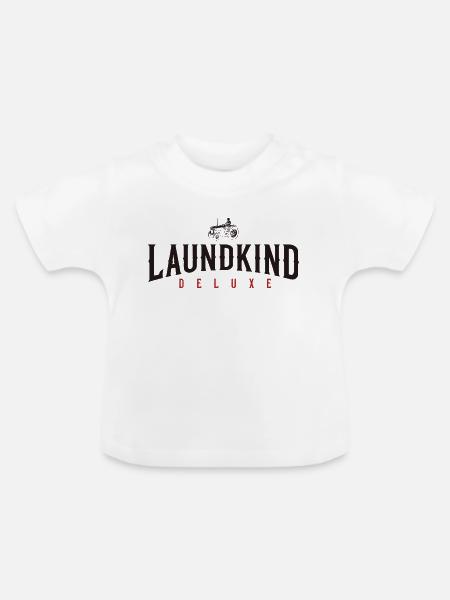 Laundkind - Baby Bio-T-Shirt mit Rundhals - Weiß