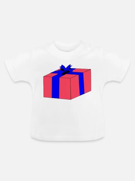 christma s672 - Baby Bio-T-Shirt mit Rundhals - Weiß