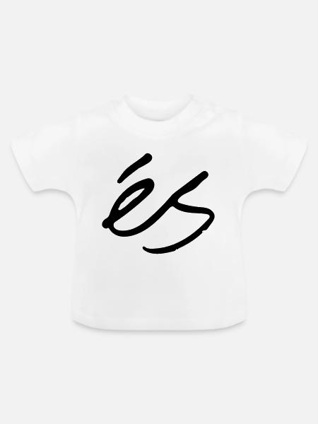 As - Baby Bio-T-Shirt mit Rundhals - Weiß