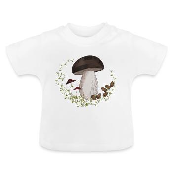 Karl Johan - Baby Organic T-Shirt with Round Neck - white - Front