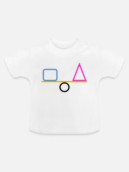 Gleichberechtigung - Baby Bio-T-Shirt mit Rundhals - Weiß