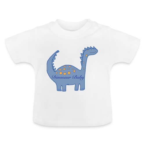 Dinosaur Baby Ra Dreams by Razika - Baby Bio-T-Shirt mit Rundhals