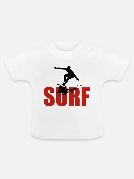 rausschmiss - Baby Bio-T-Shirt mit Rundhals - Weiß