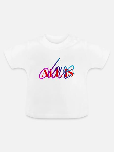 All is Love - Baby Bio-T-Shirt mit Rundhals - Weiß