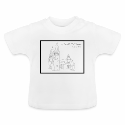 T Shirt Basilika St Lorenz Kempten Allgaeu - Baby Bio-T-Shirt mit Rundhals