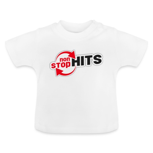 non stop Hits - Baby Organic T-Shirt with Round Neck