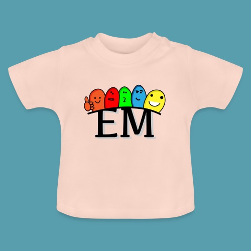 EM - Vauvan luomu-t-paita, jossa pyöreä pääntie