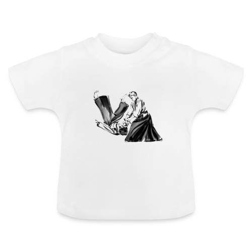 aikido - Baby Bio-T-Shirt mit Rundhals