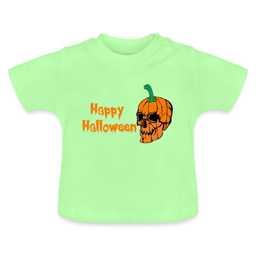 Happy Halloween - Baby Organic T-Shirt with Round Neck