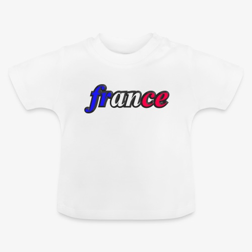 france - T-shirt bio col rond Bébé