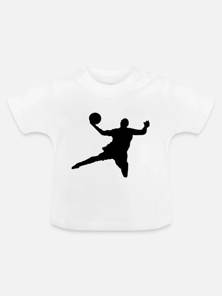 Dunk - Baby Bio-T-Shirt mit Rundhals - Weiß