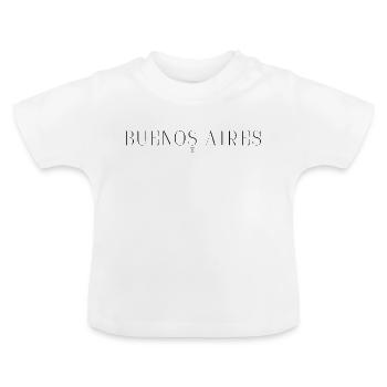 J’adore Buenos Aires - T-shirt bio col rond Bébé - blanc - Devant