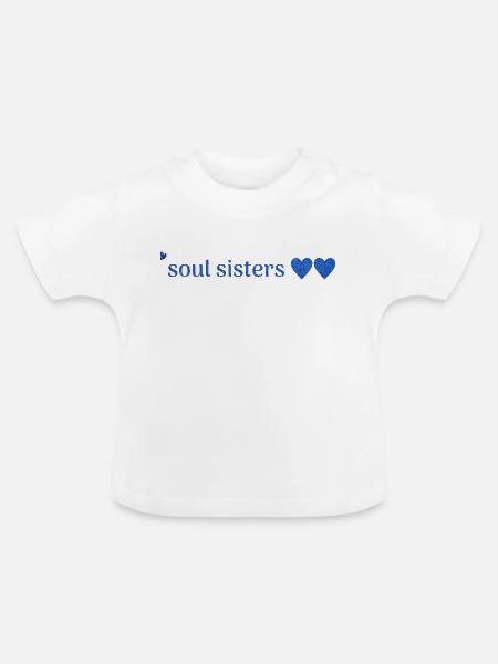 freunde - Baby Bio-T-Shirt mit Rundhals - Weiß