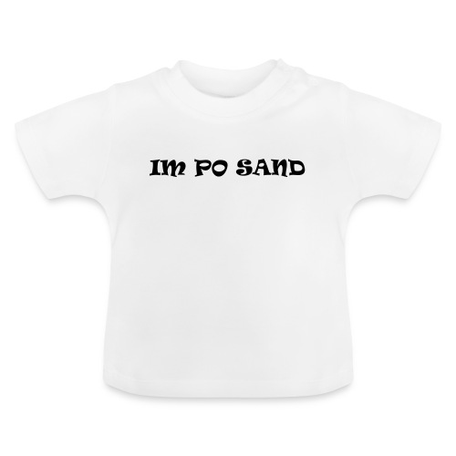 IM PO SAND Unterwäsche - Baby Bio-T-Shirt mit Rundhals