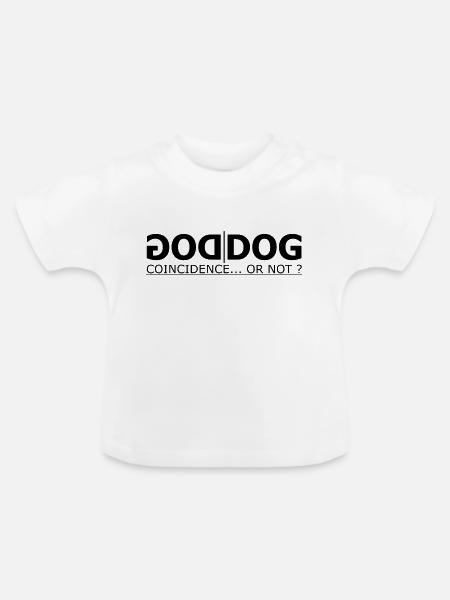 Coincidence? - Baby Bio-T-Shirt mit Rundhals - Weiß
