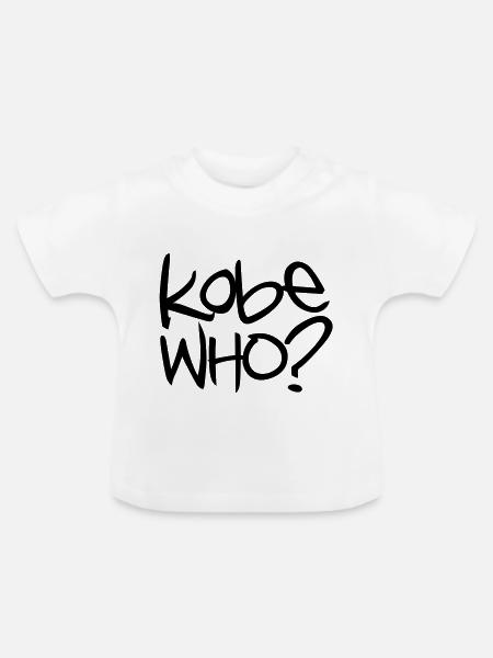 Basketball - Kobe Who? - Baby Bio-T-Shirt mit Rundhals - Weiß