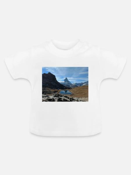 Matterhorn - Baby Bio-T-Shirt mit Rundhals - Weiß