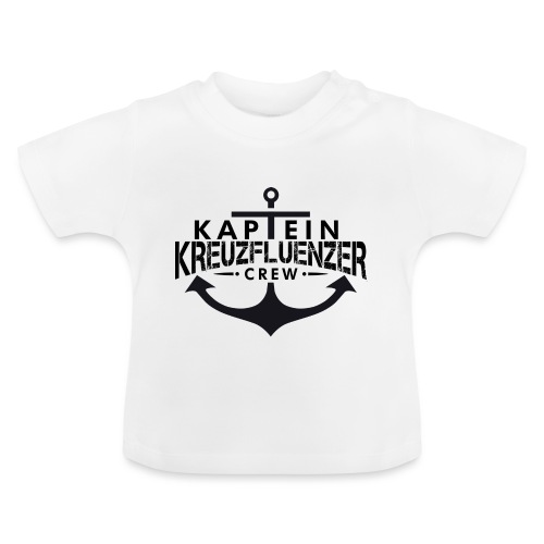 Kaptein Kreuzfluenzer Crew - Baby Bio-T-Shirt mit Rundhals