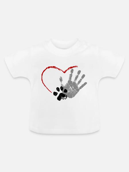 Katzenbesitzer 1 - Baby Bio-T-Shirt mit Rundhals - Weiß