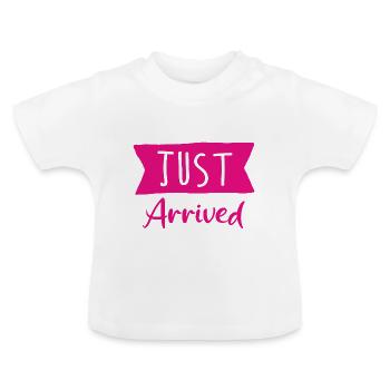 Bébé - Vient d’arriver - Vient d’arriver - T-shirt bio col rond Bébé - blanc - Devant