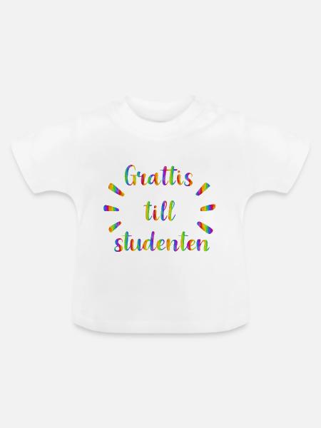 Abschlussfeier 2024 Abiturfeier - Baby Bio-T-Shirt mit Rundhals - Weiß