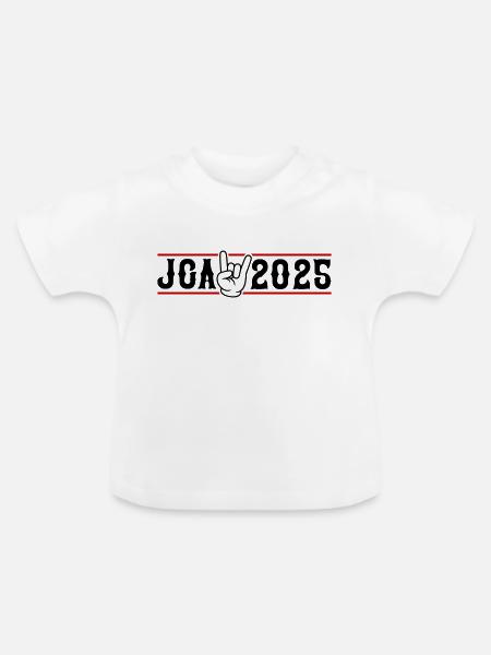 Jga 2025 Junggesellen Abschied - Baby Bio-T-Shirt mit Rundhals - Weiß