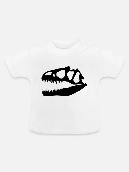Allosaurus - Baby Bio-T-Shirt mit Rundhals - Weiß