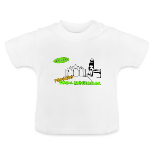 City Gates - Baby Organic T-Shirt with Round Neck