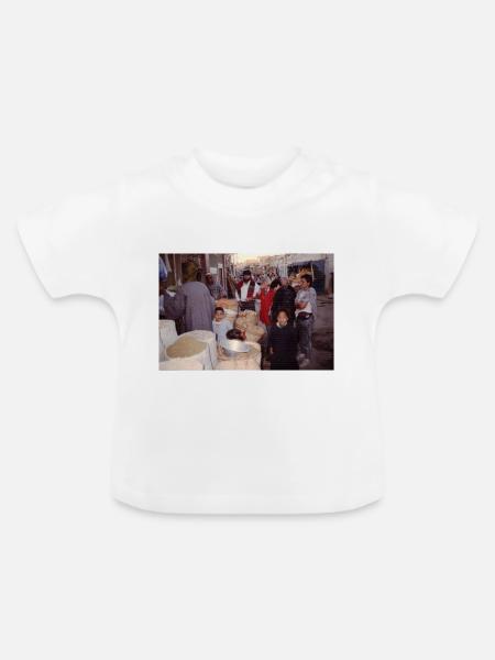 Surrounding People - Baby Bio-T-Shirt mit Rundhals - Weiß