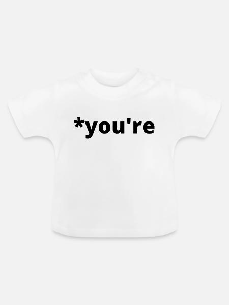*Biste - Baby Bio-T-Shirt mit Rundhals - Weiß