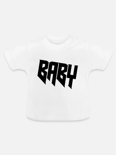 BABY - Baby Bio-T-Shirt mit Rundhals - Weiß