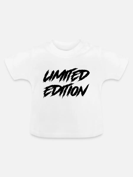 limited edition - Baby Bio-T-Shirt mit Rundhals - Weiß